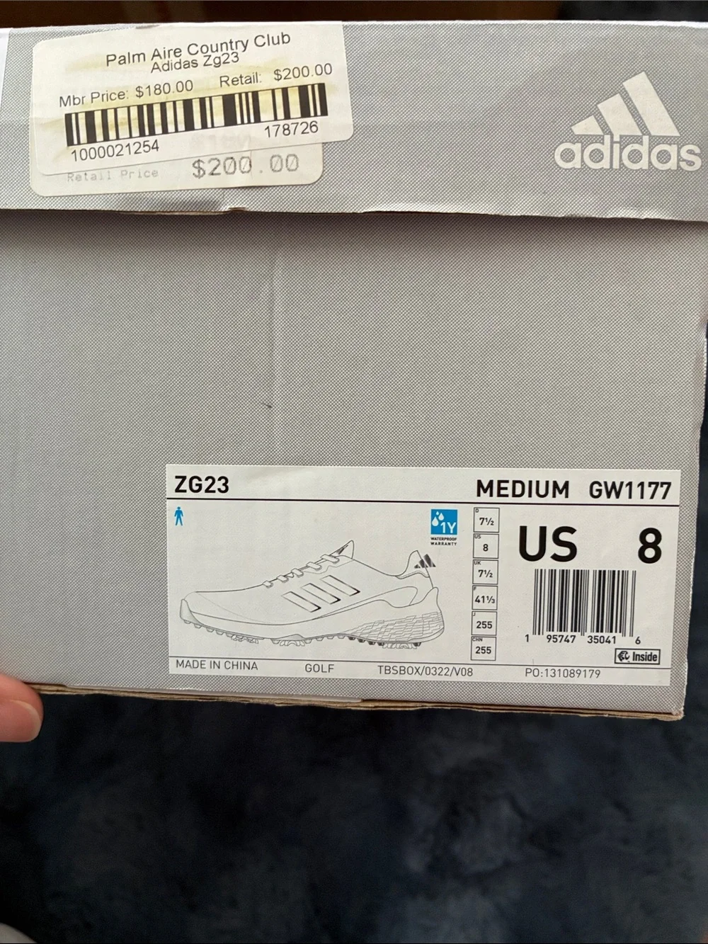 adidas clean white